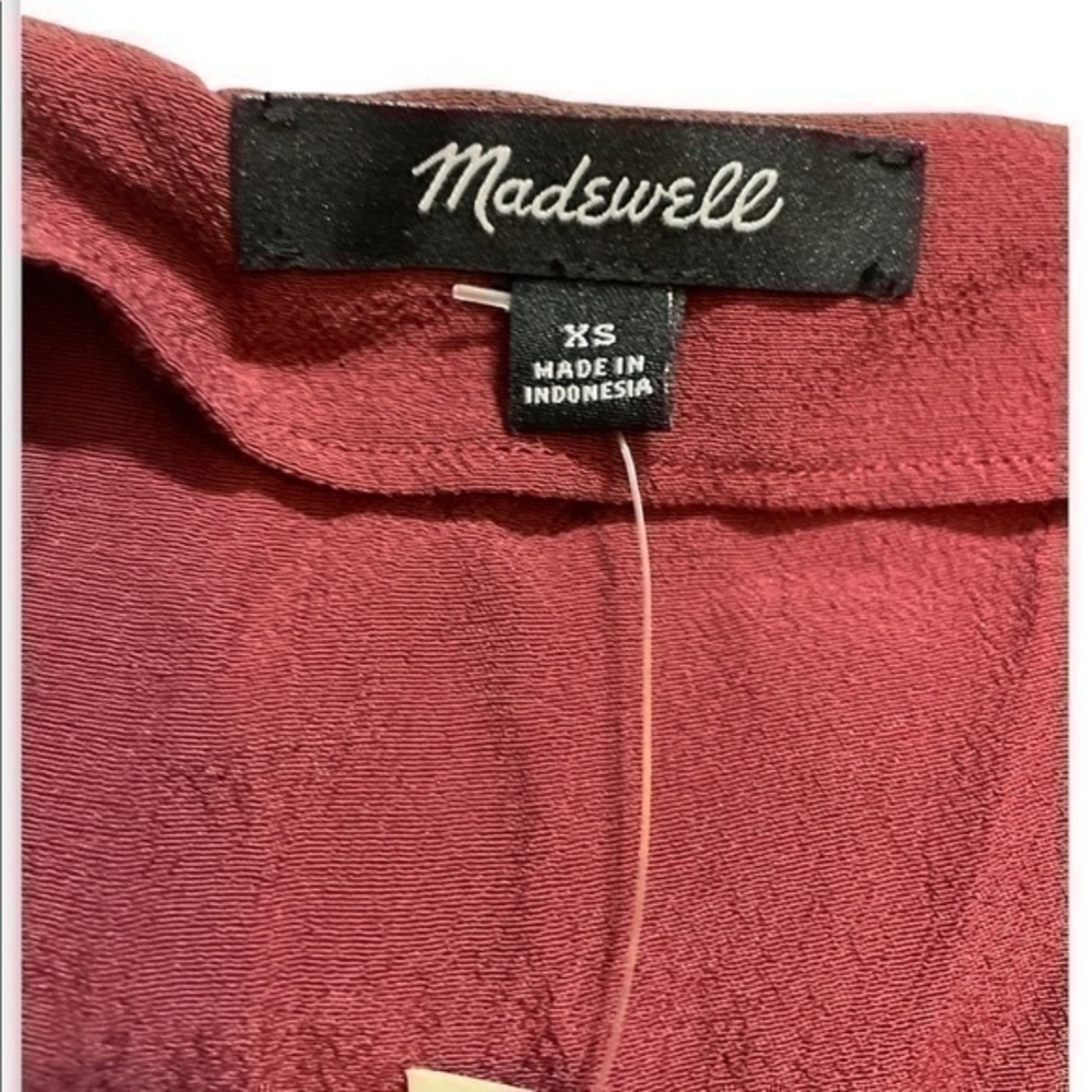 Madewell Ruby Button Down Shirt NWT - image 2